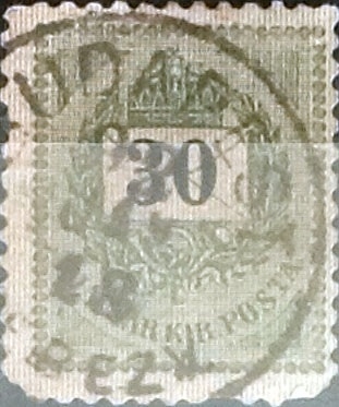 Intercambio 0,45 usd 30 korona 1888