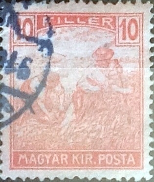 Intercambio 0,20 usd 10 filler  1916