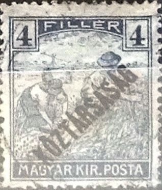 Intercambio 0,20 usd 4 filler 1918