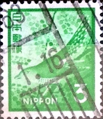 Intercambio 0,20 usd 3 yen 1971