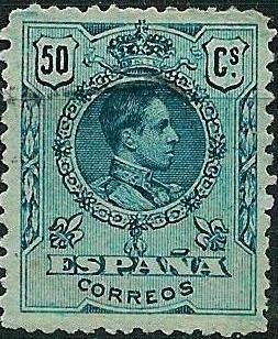 Alfonso XIII. Tipo Medallón