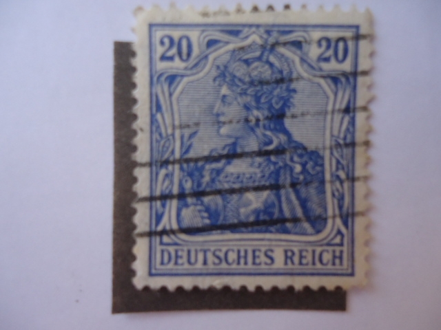 Germania- Figura Femenina - Alemania Imperio.Deutsches Reich