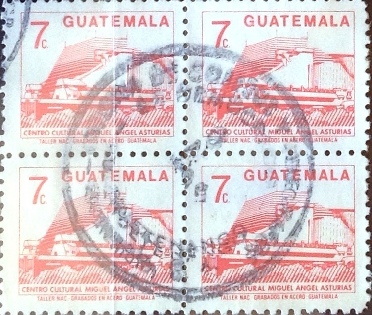 Intercambio 0,80 usd 4x7 cent. 1987