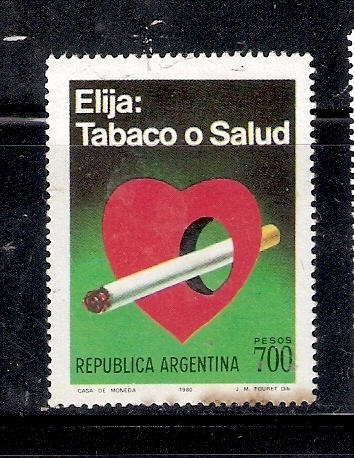 Elija: Tabaco o Salud