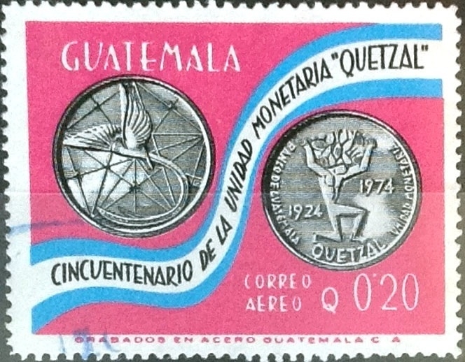 Intercambio 0,25 usd 20 cent. 1976