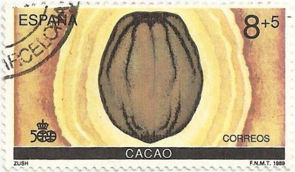 V CENTENARIO DESCUBRIMIENTO AMÉRICA. CACAO. EDIFIL 3030