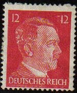 DEUTSCHES REICH 1941 Scott513 SELLO NUEVO ADOLF HITLER ALEMANIA Michel788 sin goma