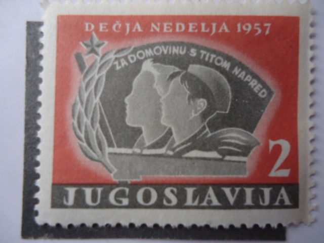 Posta Yugoslavija. Children Week