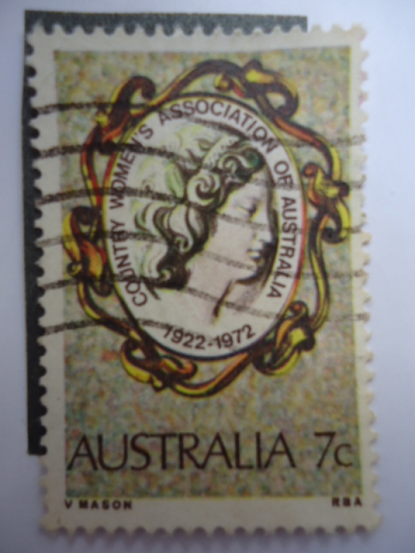 Country  Women´s  Asociation of Australia 1922-1972.