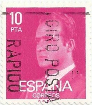 SERIE BÁSICA JUAN CARLOS I. Ia SERIE. VALOR FACIAL 10 Pts. EDIFIL 2394