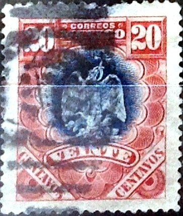 Intercambio 0,40 usd 20 cent. 1899