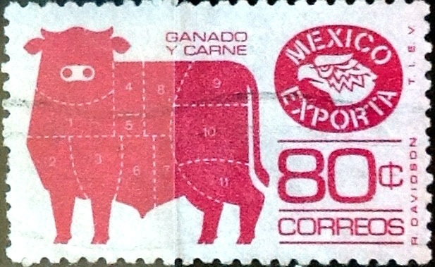 Intercambio 0,75 usd 80 cent. 1981