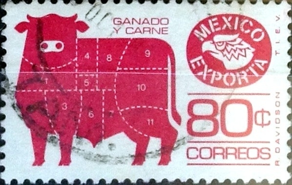 Intercambio 0,20 usd 80 cent. 1976