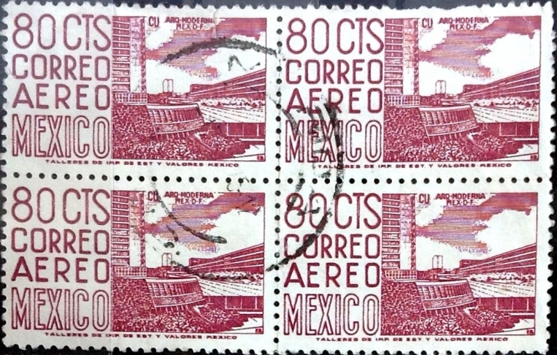 Intercambio 1,20 usd 4 x 80 cent. 1963