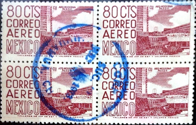 Intercambio 1,20 usd 4 x 80 cent. 1963