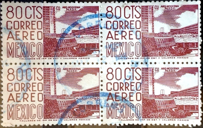 Intercambio 1,20 usd 4 x 80 cent. 1963