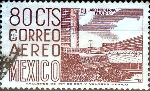 Intercambio 0,30 usd 80 cent. 1963