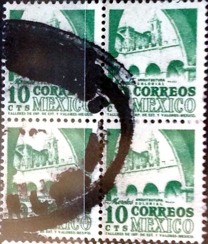 Intercambio 0,80 usd 4 x 10 cent. 1950