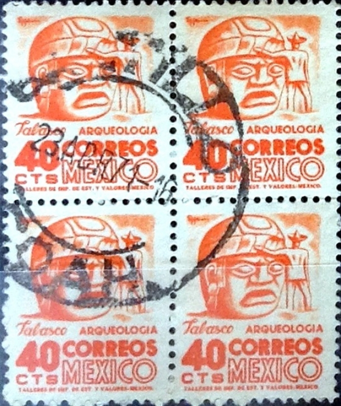 Intercambio 0,80 usd 4 x 40 cent. 1975