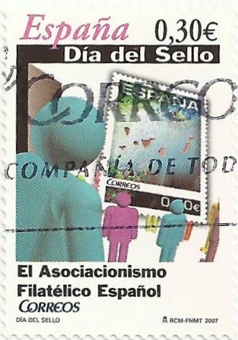 DIA DEL SELLO 2007. ASOCIACIONISMO FILATÉLICO ESPAÑOL. EDIFIL 4330