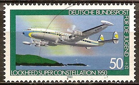 Por el bienestar de la Juventud (Lockheed Super Constellation en 1950).