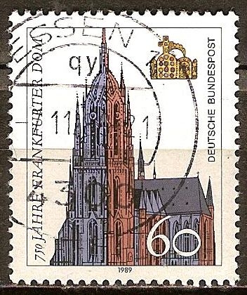 Aniv 750 años de la Catedral de Frankfurt am Main.