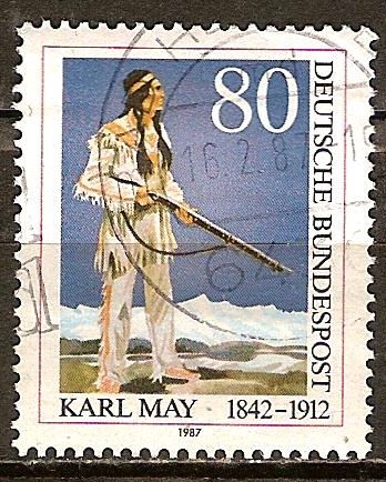 75 aniversario de la muerte de Karl May (1842-1912).