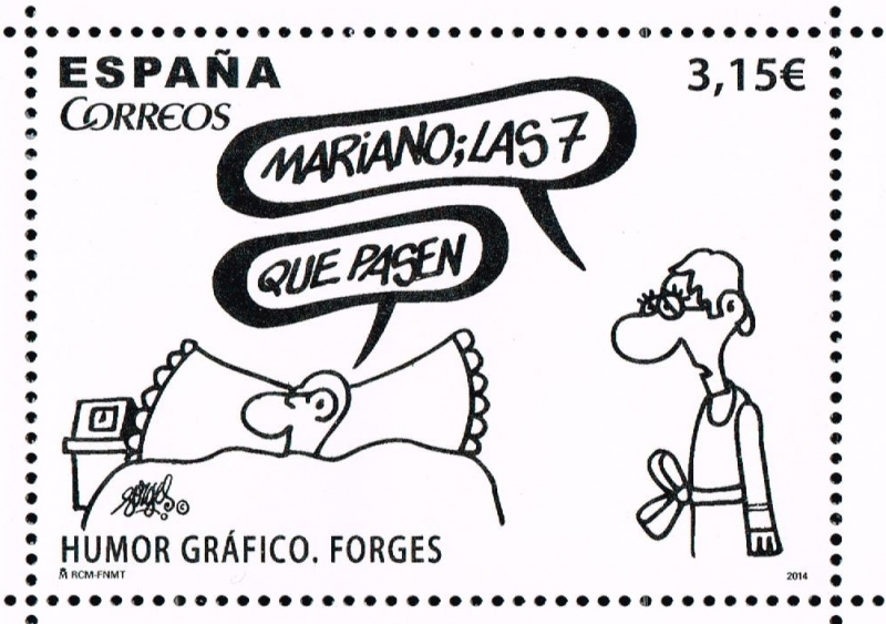 Edifil 4912  Humor gráfico. 