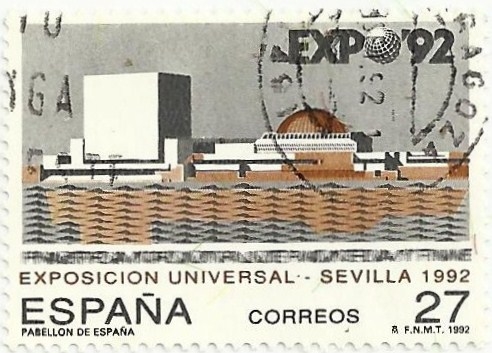 (306) EXPOSICIÓN UNIVERSAL SEVILLA´92. PABELLÓN DE ESPAÑA. EDIFIL 3155