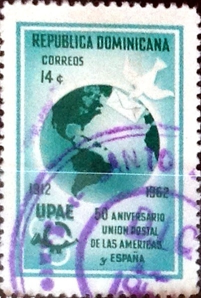 Intercambio 0,20 usd 14cent. 1962