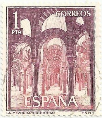 PAISAJES Y MONUMENTOS. LA MEZQUITA DE CÓRDOBA. EDIFIL 1549