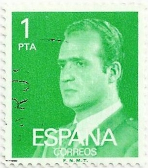 SERIE BÁSICA JUAN CARLOS I. Ia SERIE. VALOR FACIAL 1 Pta. EDIFIL 2390