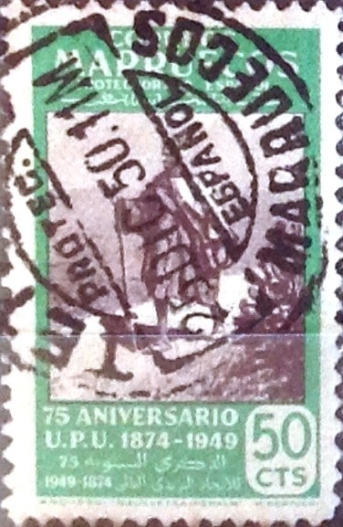 Intercambio jxi 0,20 usd  50 cent. 1950