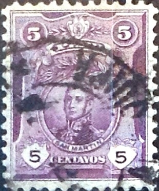 Intercambio 0,20 usd 5 cent. 1909