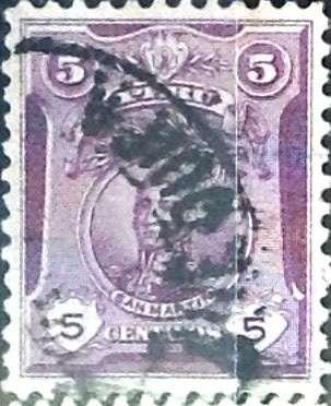 Intercambio 0,20 usd 5 cent. 1909