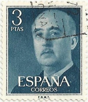 SERIE BÁSICA FRANCO. VALOR FACIAL 3 Pts. EDIFIL 1159