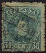 ESPAÑA 1901-5 249 Sello Alfonso XIII 30c. Tipo Cadete Usado