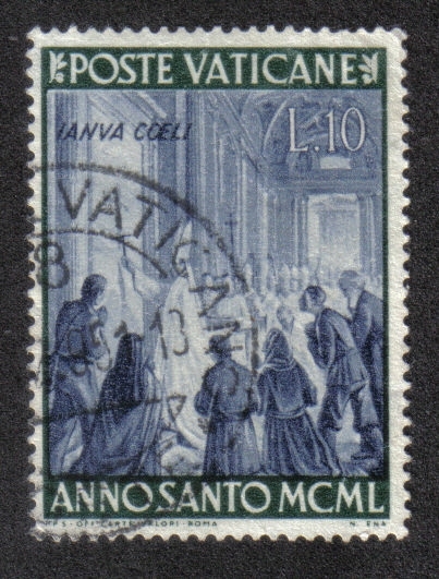 Pío XII abrió la Puerta Santa
