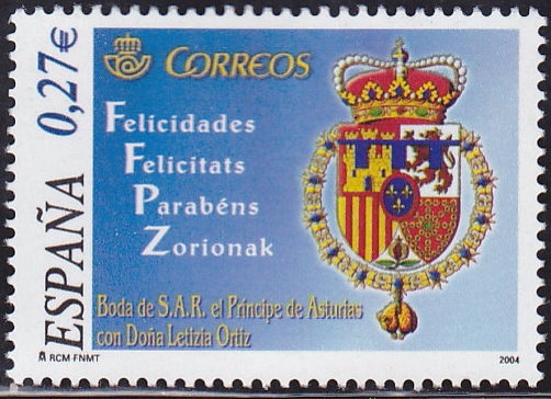 Boda del Príncipe de Asturias