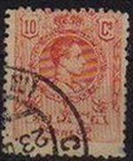 ESPAÑA 1909 269 Sello Alfonso XIII 10c. Tipo Medallón Usado