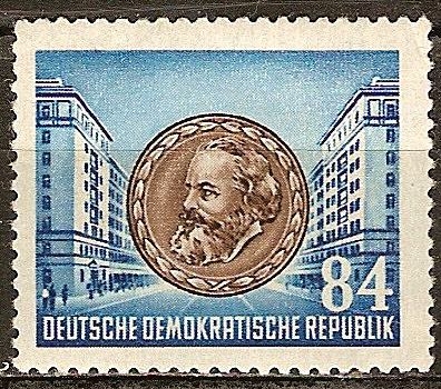  	  70 aniversario de la muerte de Karl Marx (DDR).