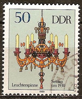 candelabros,Seiffen en 1930 (DDR).