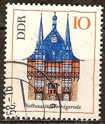 Ayuntamiento de Wernigerode (DDR).