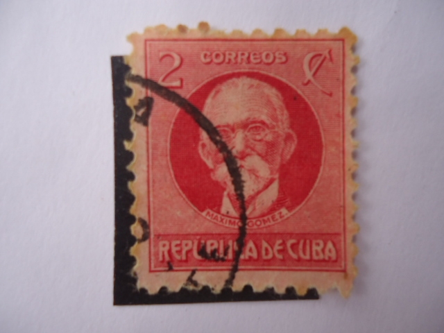 Maximo Gómez - Correo Terrestre (Yv. 185a)