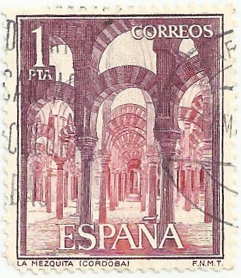 (66).PAISAJES Y MONUMENTOS. LA MEZQUITA DE CÓRDOBA. EDIFIL 1549