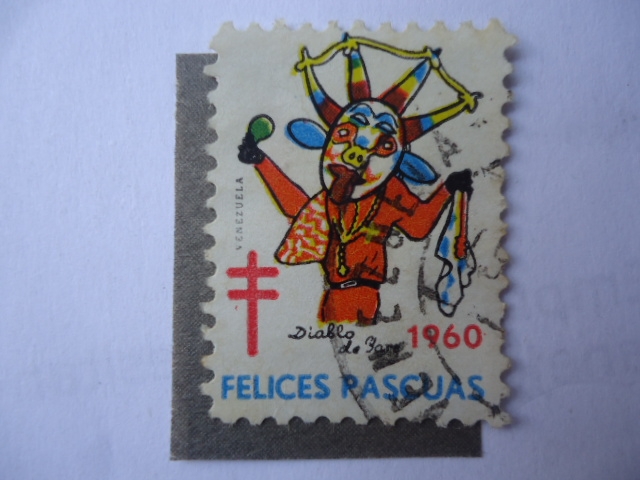 Diablo de Yare - Felices Pascuas 1960.(Sociedad Antituberculosis)