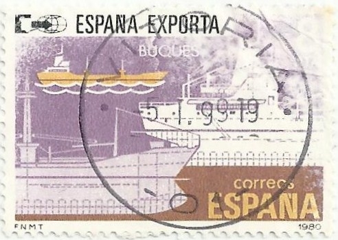 (282) ESPAÑA EXPORTA. BUQUES. EDIFIL 2564