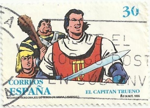 CÓMICS. PERSONAJES DE FICCIÓN. EL CAPITÁN TRUENO. EDIFIL 3359