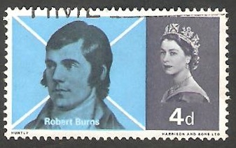 421 - 170 anivº de la muerte del poeta escocés Robert  Burns