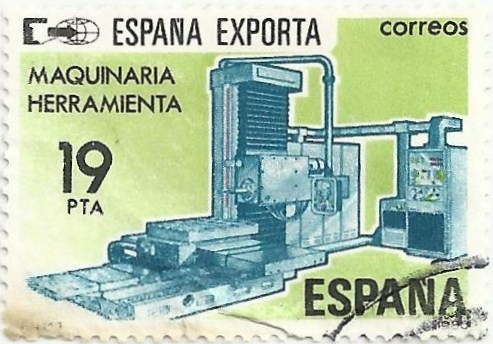 ESPAÑA EXPORTA. MAQUINARIA HERRAMIENTA. EDIFIL 2566